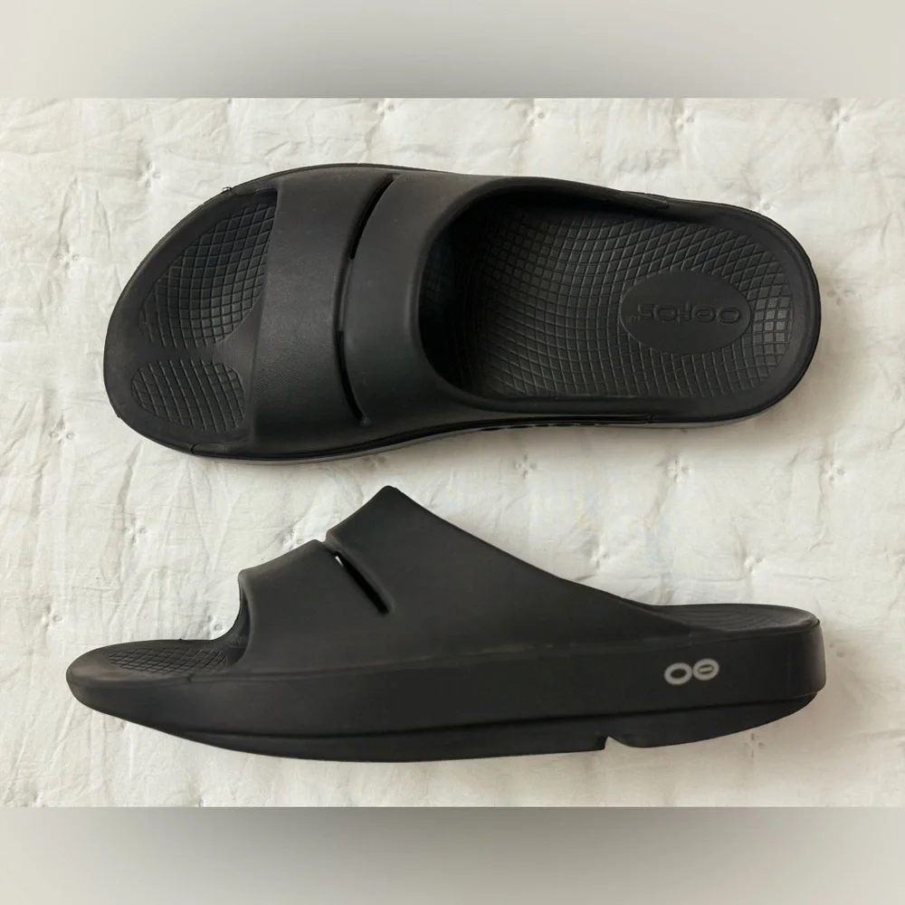 Recover In The Men's OOFOS Ooahh Slide Sandal Men Size 5 Women 7 Comfy Classic